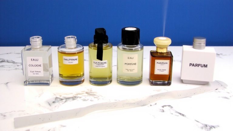 adjust application by fragrance strength