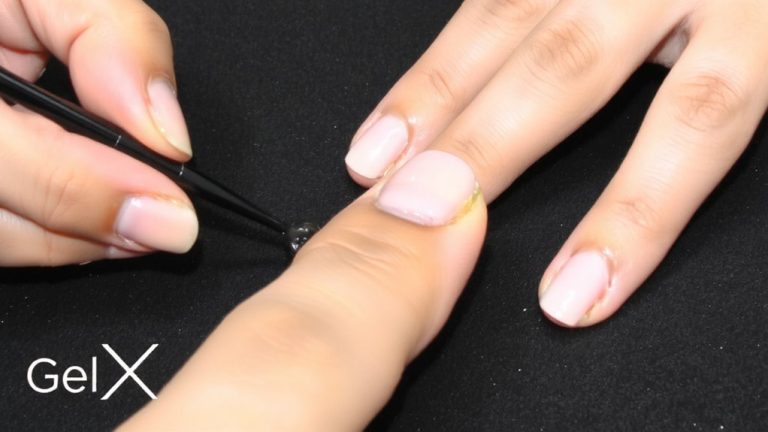 apply gel x nails properly