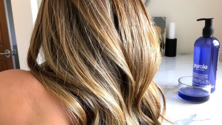 ash brown hair care
