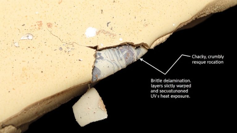 avoid over curing to prevent brittleness