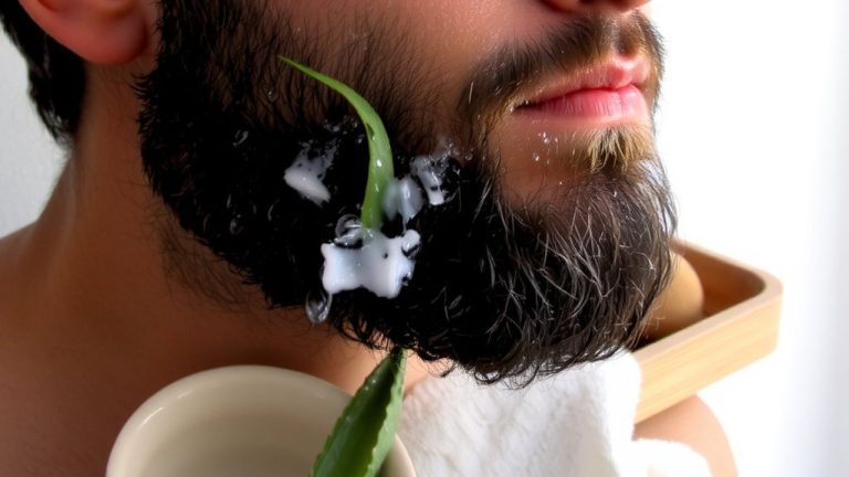 beard cleansing post mask care