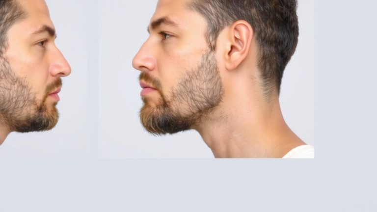beard styles for receding jawline