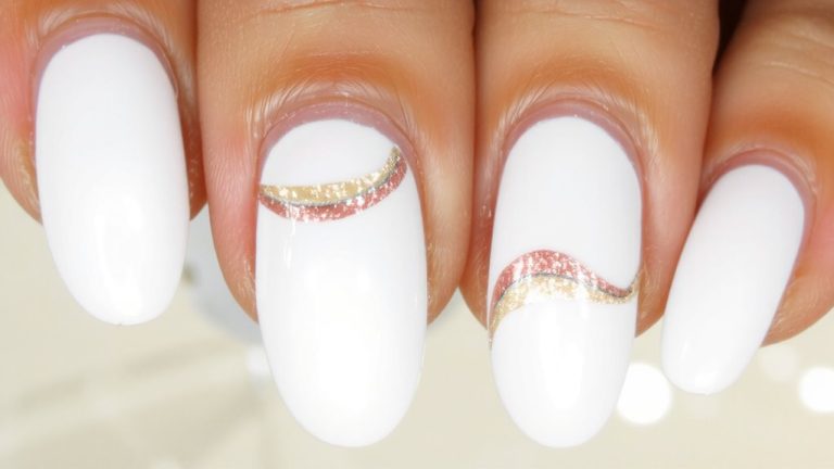 best almond nail design