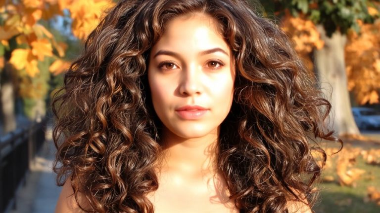 best color for curly hair