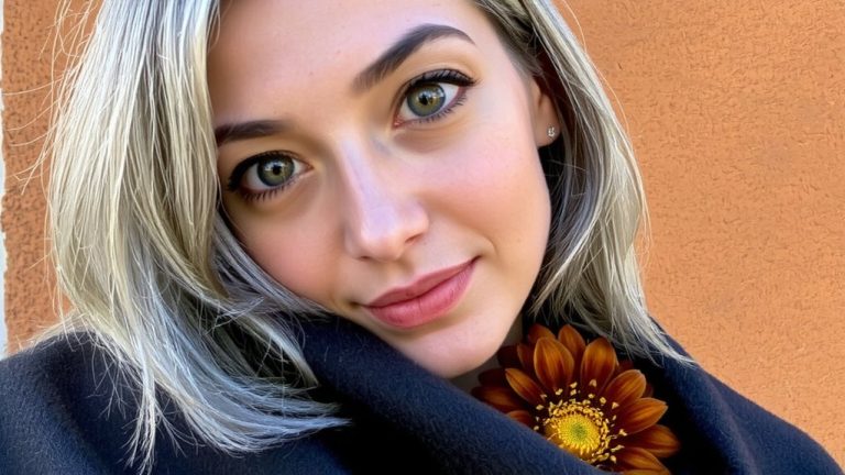 best colors for grey hair and brown eyes