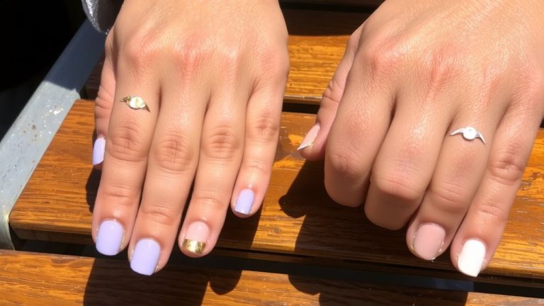 best friend nail designs