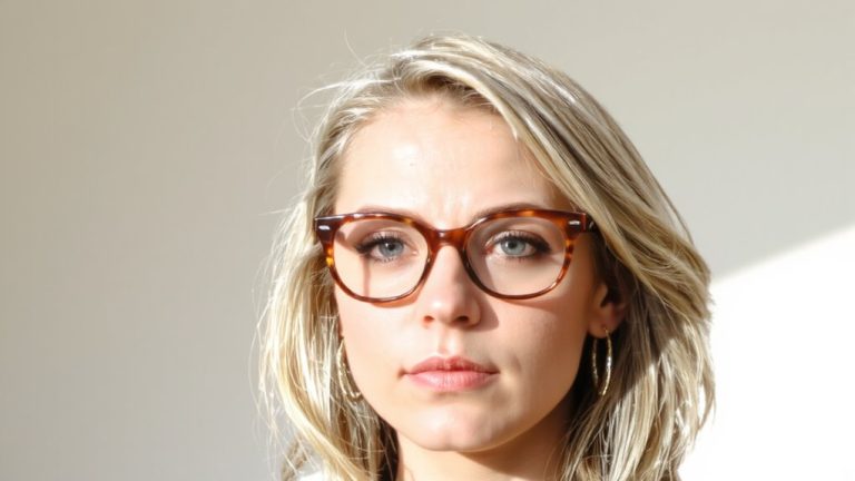 best glasses colors for blondes