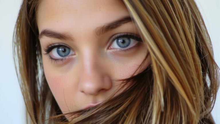 best hair color gray eyes