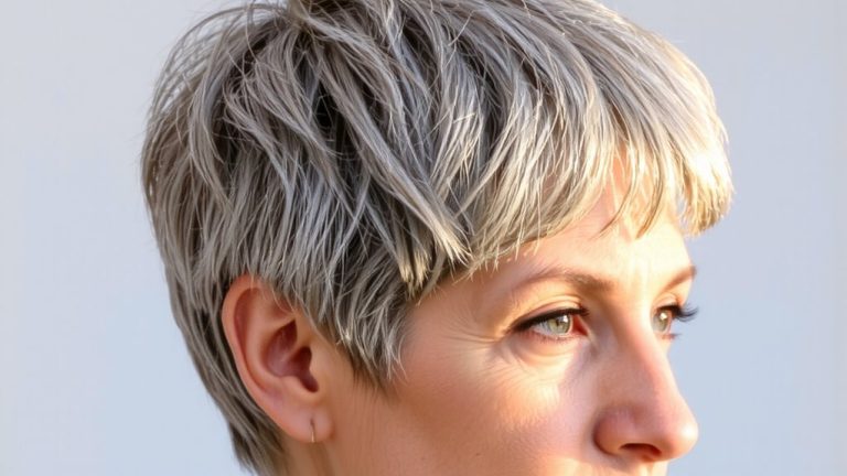 best haircut gray hair