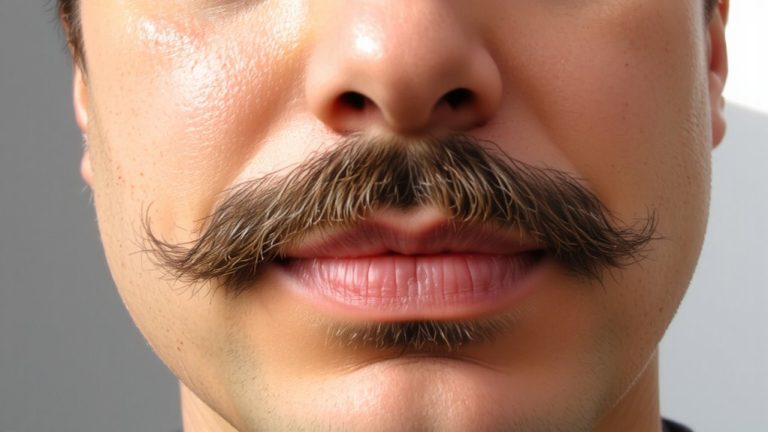 best mustache for oval face