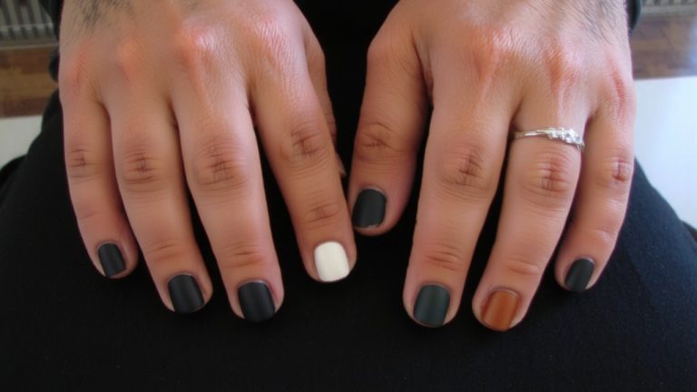 best nail colors men