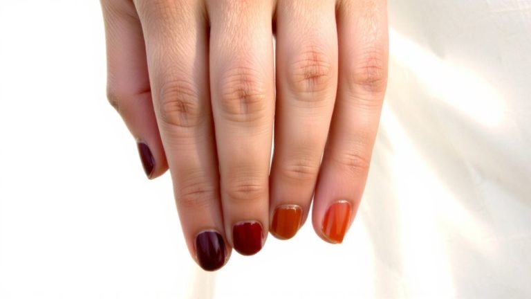 best nail colors pale hands