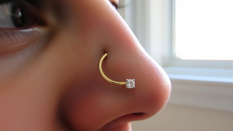best nose piercing jewelry