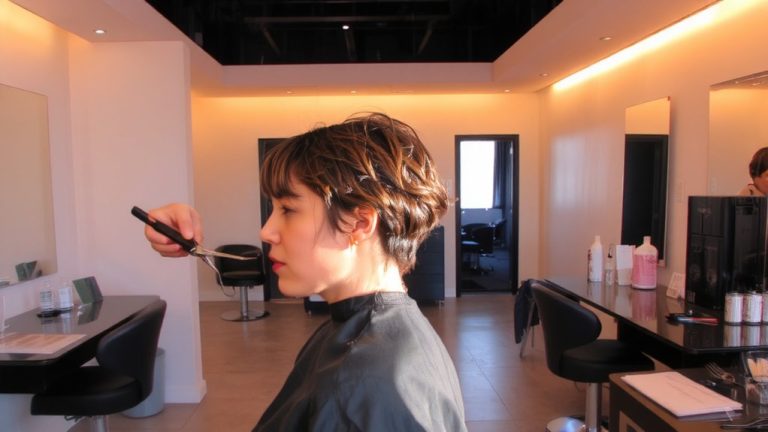 best pixie cut salon