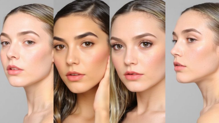 blush placement by face shape