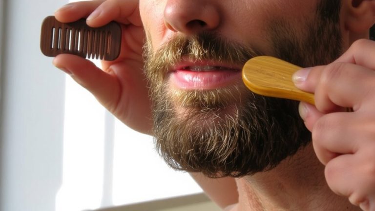 brush first comb after