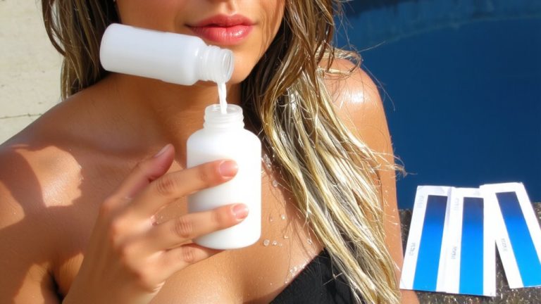 chlorine s effect on hair