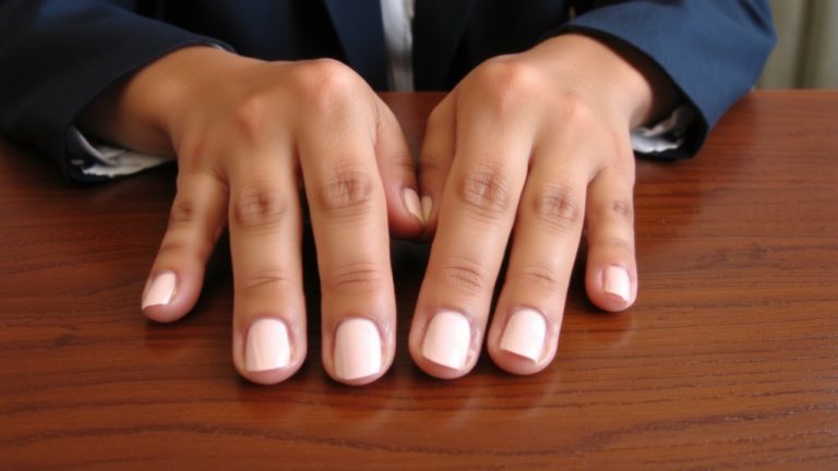 classic red nail shade