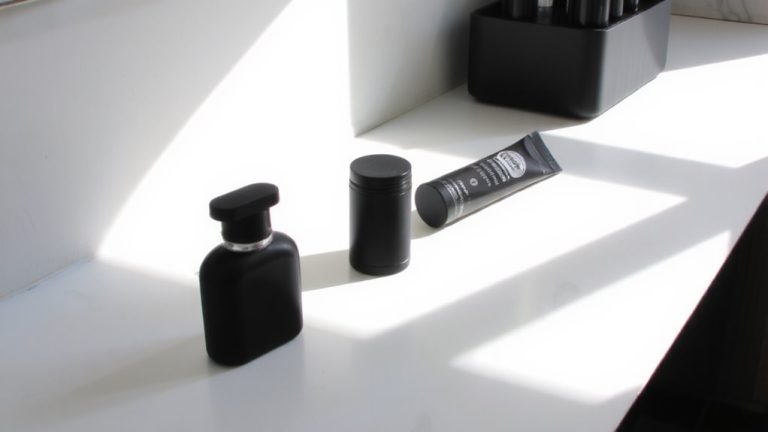 cologne deodorant shower gel layering