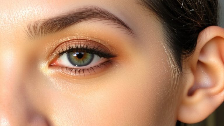 complementary eyeshadow for red lips