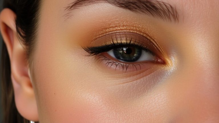 complementary eyeshadow for red lips