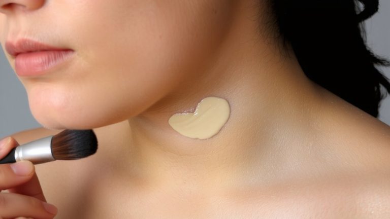 conceal hickey with makeup
