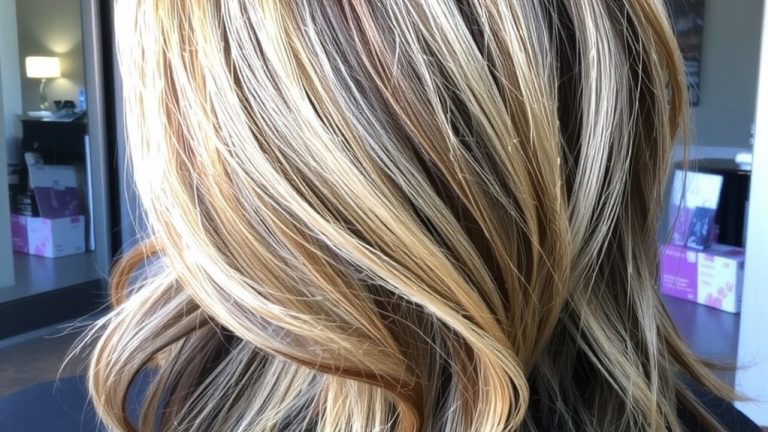 covering highlights with hair color