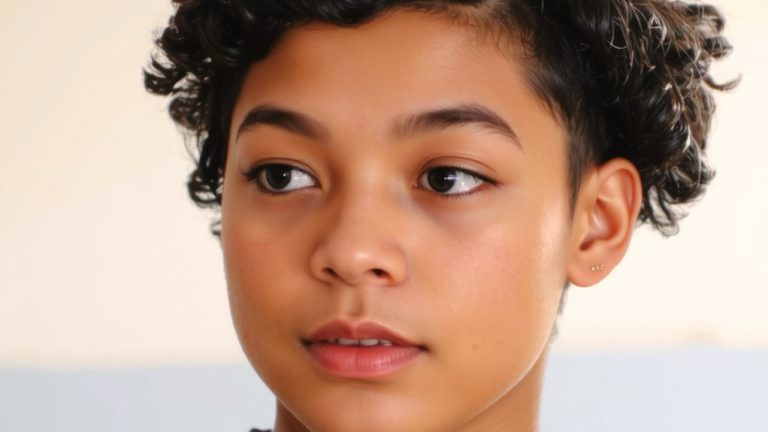 curly hair square face