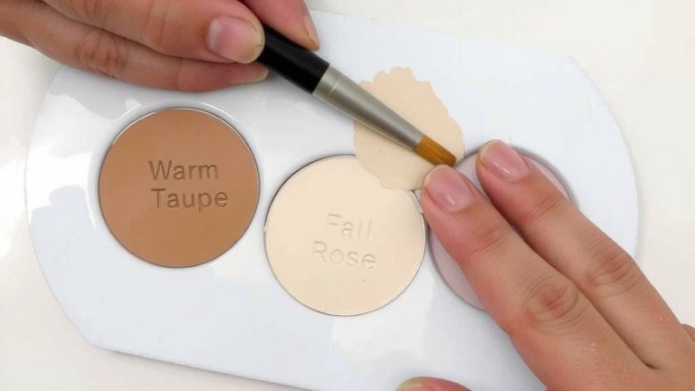 custom nude dip powder blending