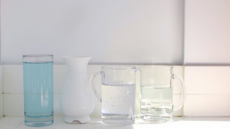 distilled water recommended