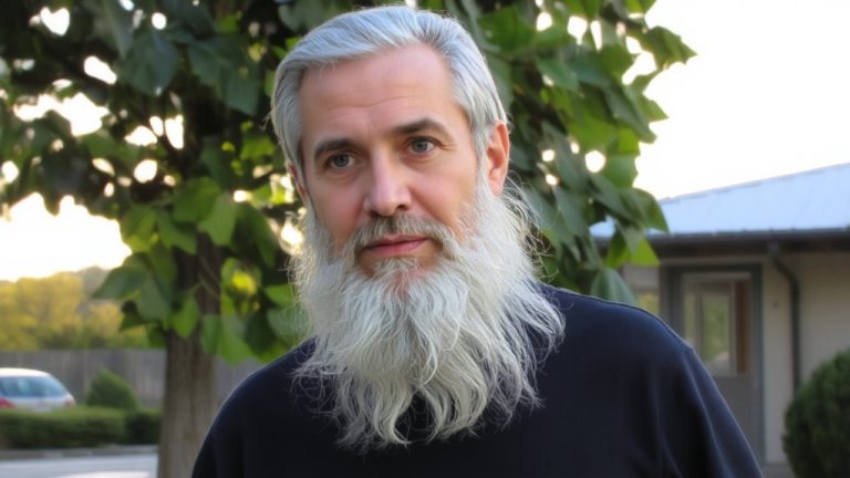 distinguished gray beard styles
