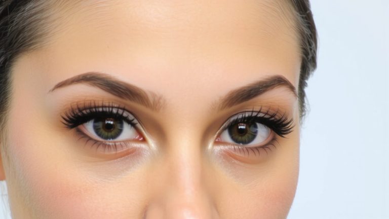 dramatic winged cat eye