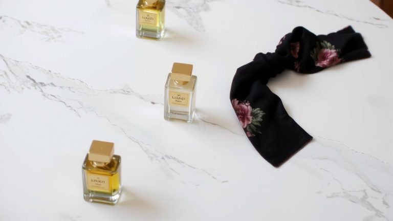 dry down scent selection