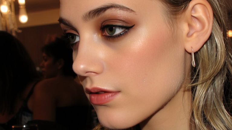 effortless glamour with sparkle