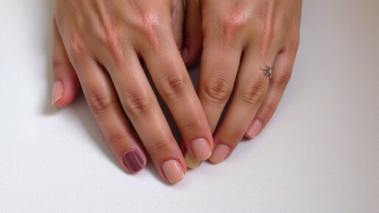 elegant nail colors for mature hands