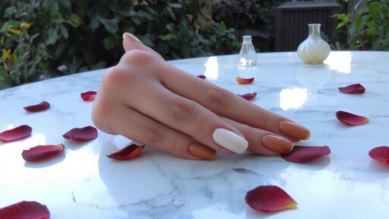 elegant nail colors for weddings