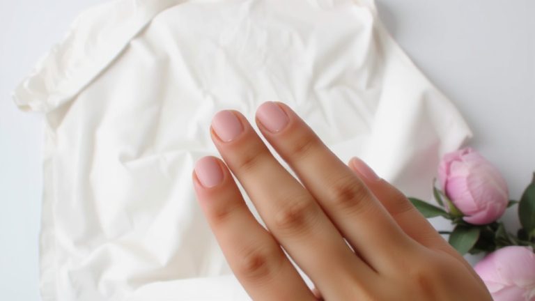 elegant nail shades for weddings