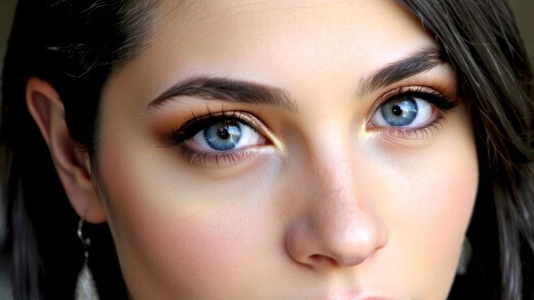 enhance blue eyes makeup