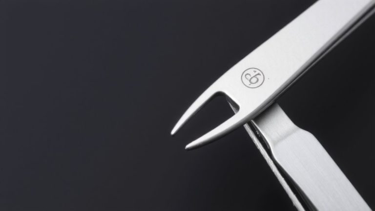 ergonomic tweezer handles for nails