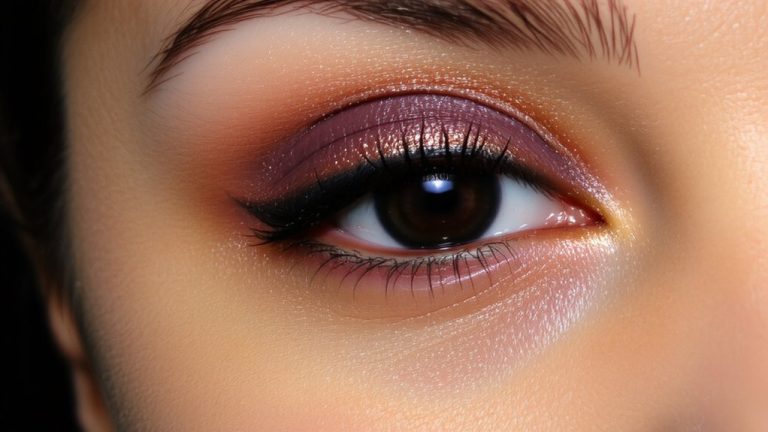 eye shadow colors for dark brown eyes