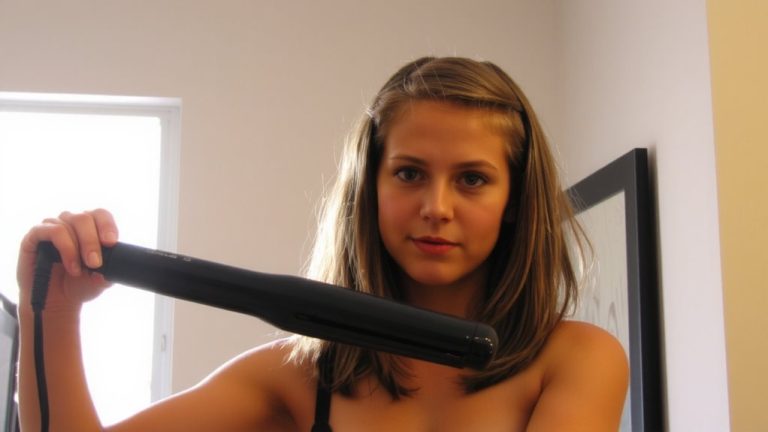 flat iron with tension control