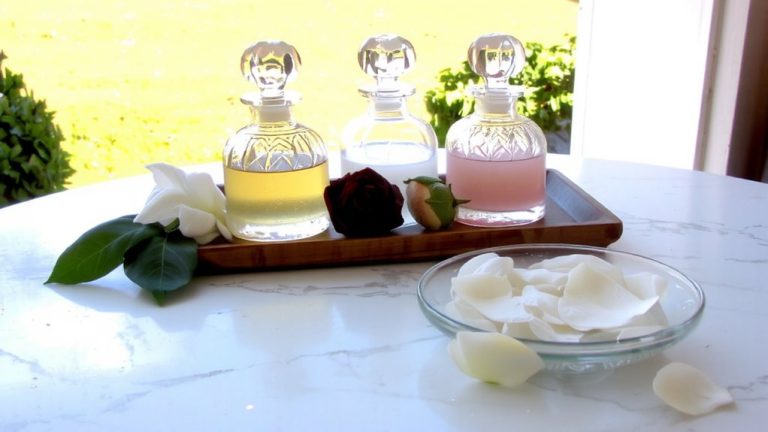 floral perfumes featuring jasmine rose gardenia