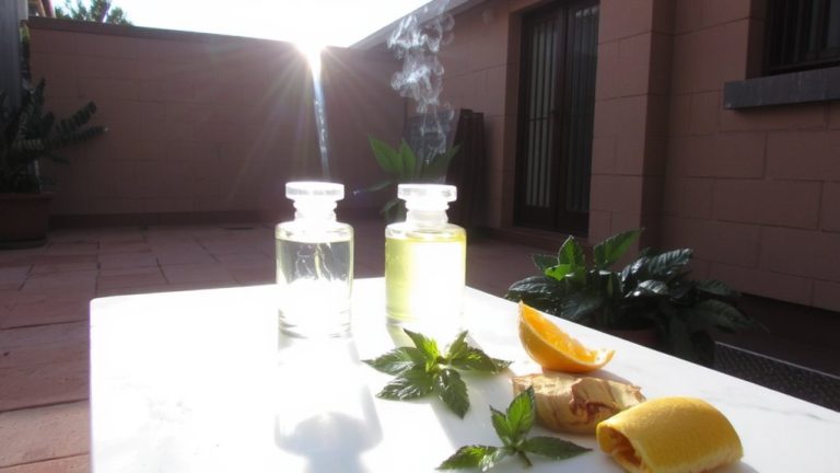 fragrance selection for heat resistance