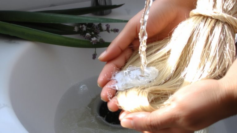 gentle cleansing for delicate hair