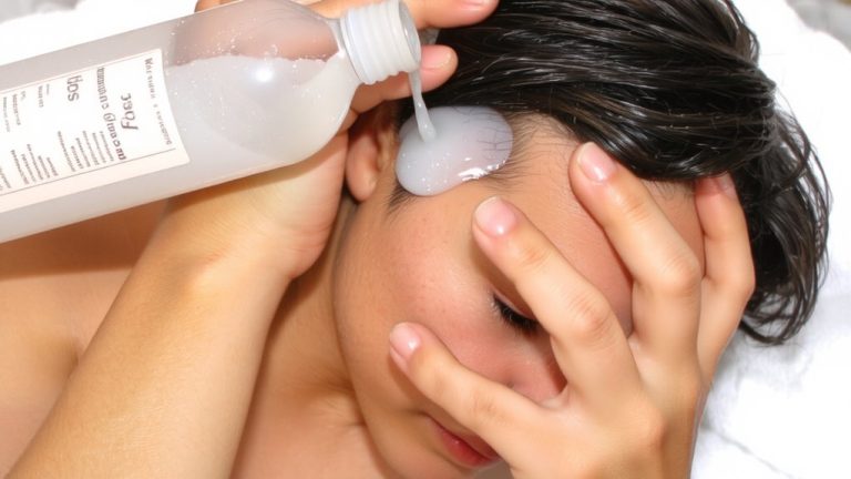 gentle cleansing for sensitive scalp
