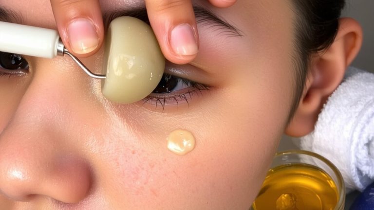 glitter removal eye care