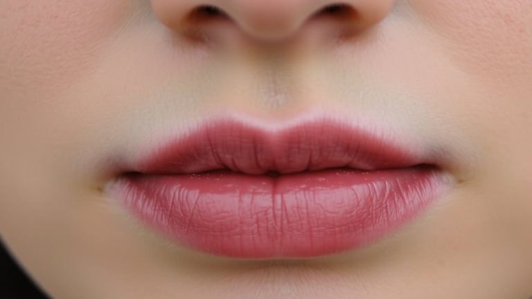 gradient lips blurred edge