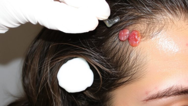 hair dye scalp folliculitis care