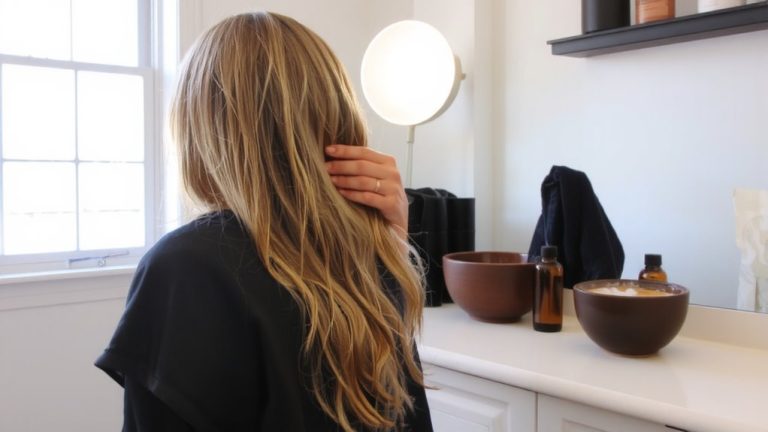 in salon dry hair treatment