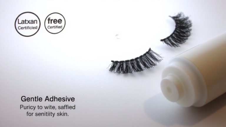 latex free lash adhesives